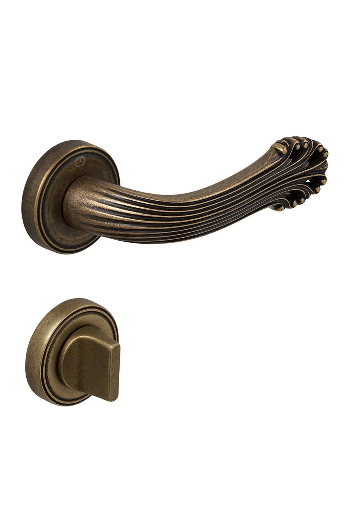 Çebi A577020 Mp10 Alıa Eskitme Sarı Kapı Kolu Klasik WC