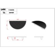 Çebi Kulp A1194 MP30 Antik Sarı 64MM-96MM Kulp 96 MM