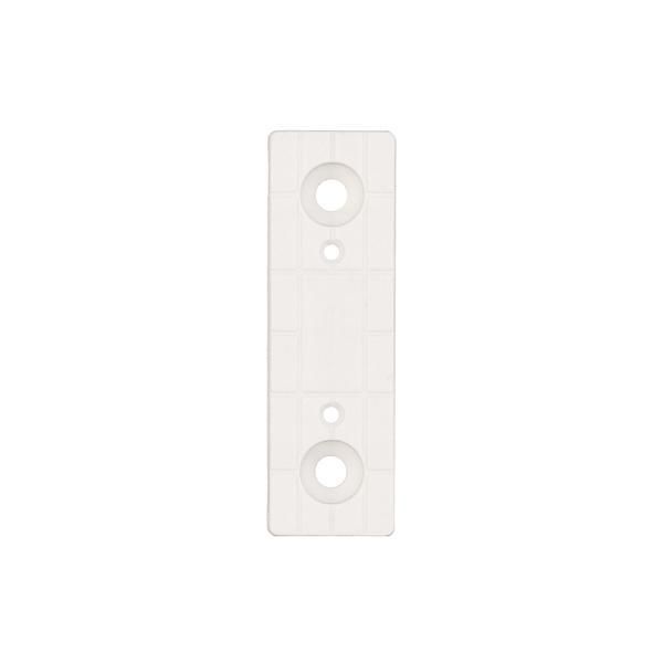 Hafele Baza Pabucu 53x11x6mm, Beyaz