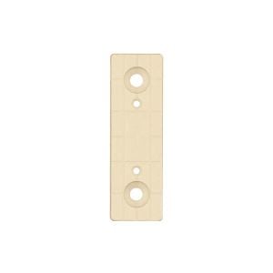 Hafele Baza Pabucu 53x11x6mm, Krem