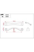 Çebi Kulp A364 Antrasit MP27 128MM