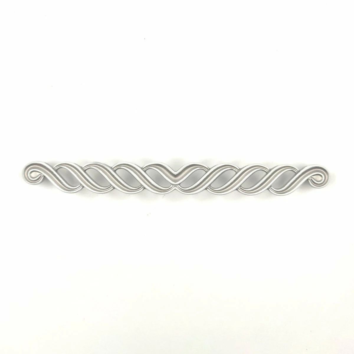 Giusti Kulp Metal Gümüş - Beyaz 224MM Dolap Kulpu GI.WMN745224V4