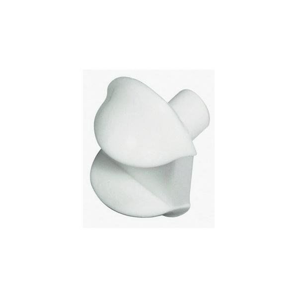 Hafele Cam Raf Pimi Plastik Beyaz 5/4mm (100 Adet)