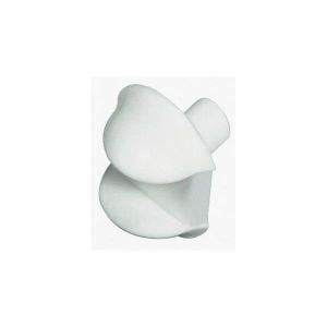 Hafele Cam Raf Pimi Plastik Beyaz 5/4mm (100 Adet)