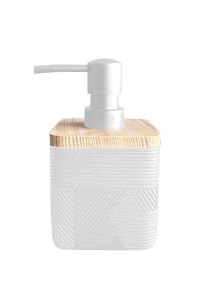 Primanova Madera 4'Lü Banyo Seti (Klozet Fırçası, Sıvı Sabunluk, Katı Sabunluk, Diş Fırçalık)