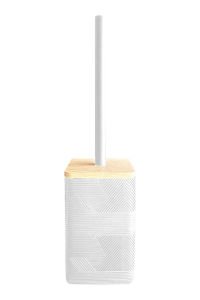 Primanova Madera 4'Lü Banyo Seti (Klozet Fırçası, Sıvı Sabunluk, Katı Sabunluk, Diş Fırçalık)