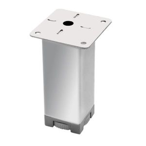 Hafele Ares2 Mobilya Ayağı 40x150mm, Parlak Krom Renk