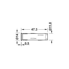 Hafele Dimmer Sensör Gümüş Renk