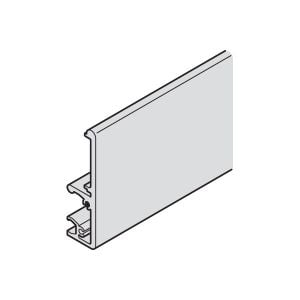 Hafele Slıdo D-Li41 Üst Taşıyıcı Ray Ve Panel Siyah 2000Mm