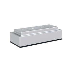 Hafele Travis Köşeli Mobilya Ayağı 80x50mm, Mat Krom Renk