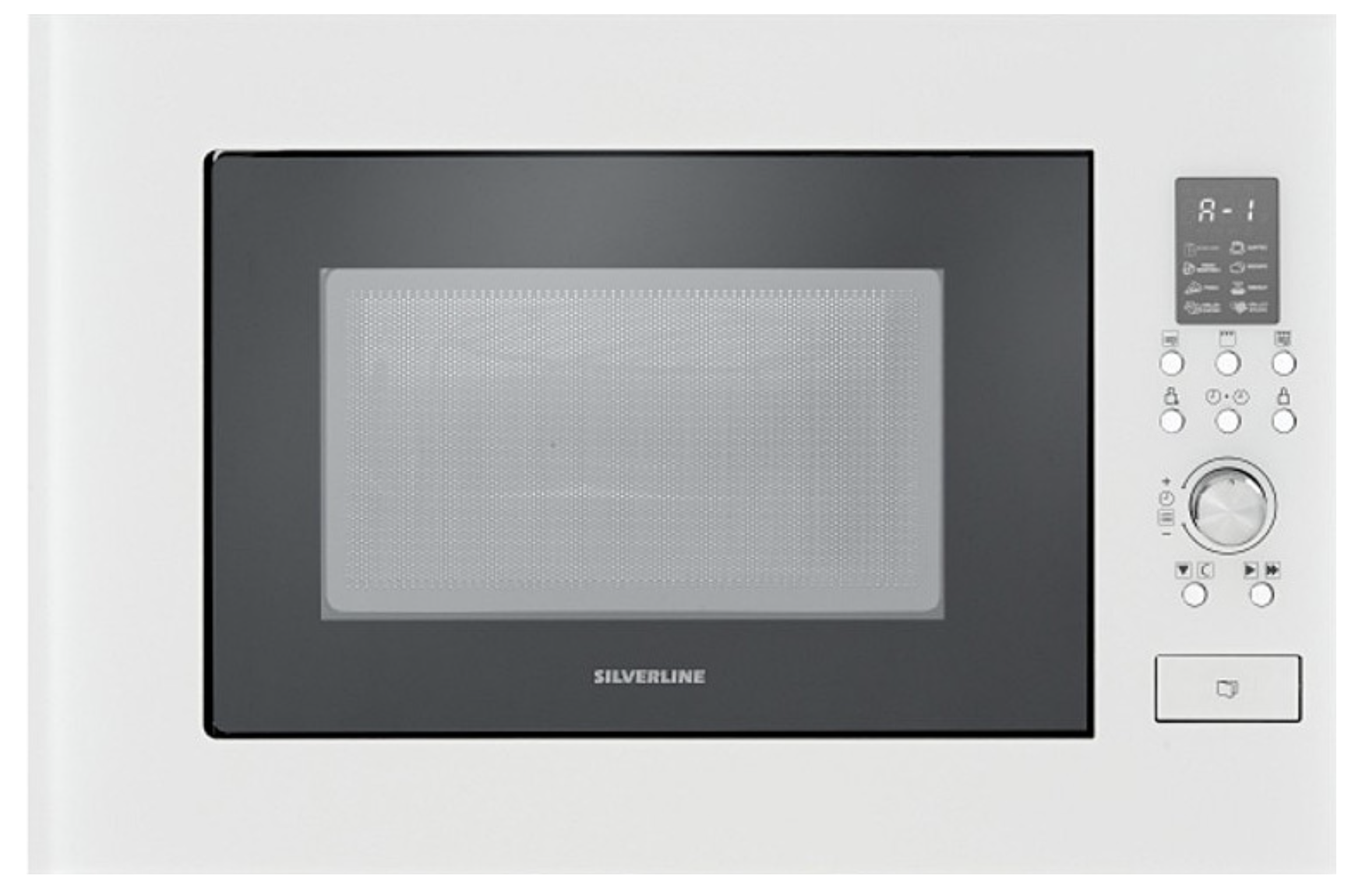 Silverline MW9018 W01 25 LT Beyaz Ankastre Mikrodalga Fırın