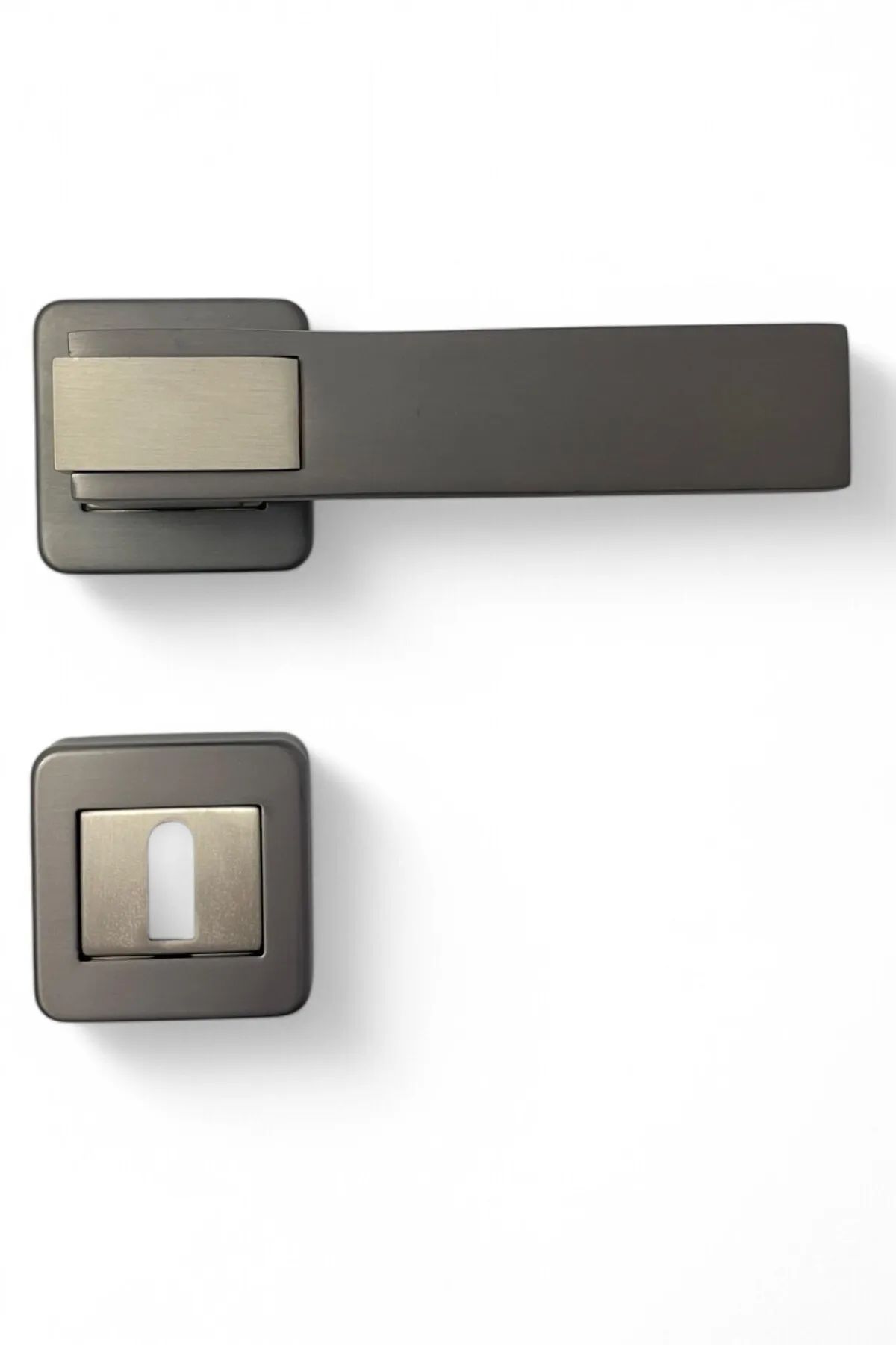 Sofuoğlu Asude Modern Kapı Kolu Oda-Wc-Yale Antrasit