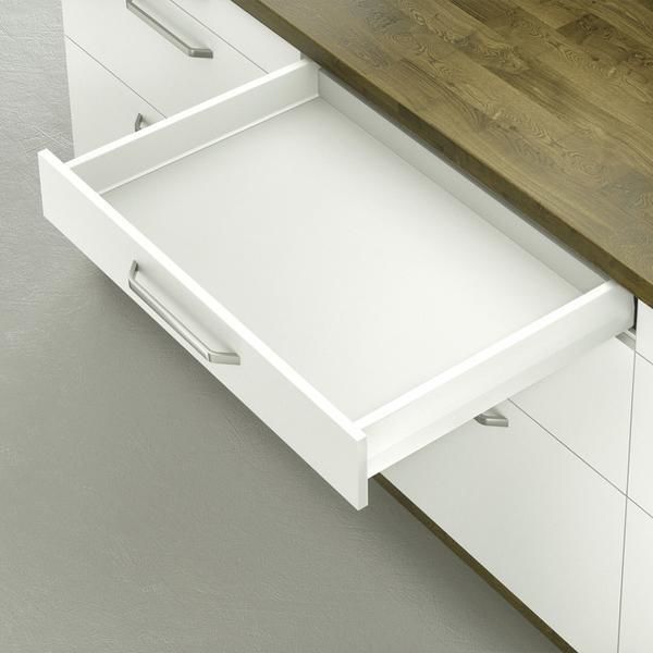 Hafele Çekmece Seti Bordürsüz 45'lik Vidalı Beyaz