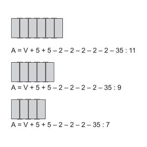 Hafele FOLD50-K Kayar katlanır ek set, 1K