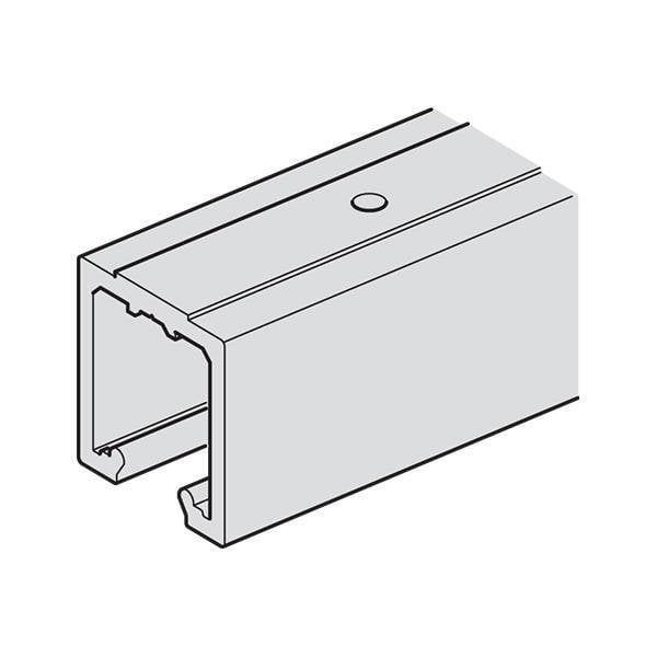 Hafele Fold100-T Üst Taşıyıcı Ray 6000mm
