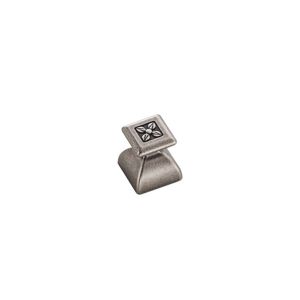Hafele Mobilya Kulpu Flower 160mm Antik Gümüş