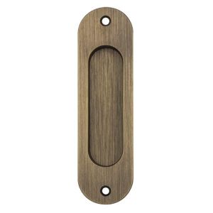 Hafele Oval Pasaj Tipi Gömme Kulp, Antik Bronz Renk