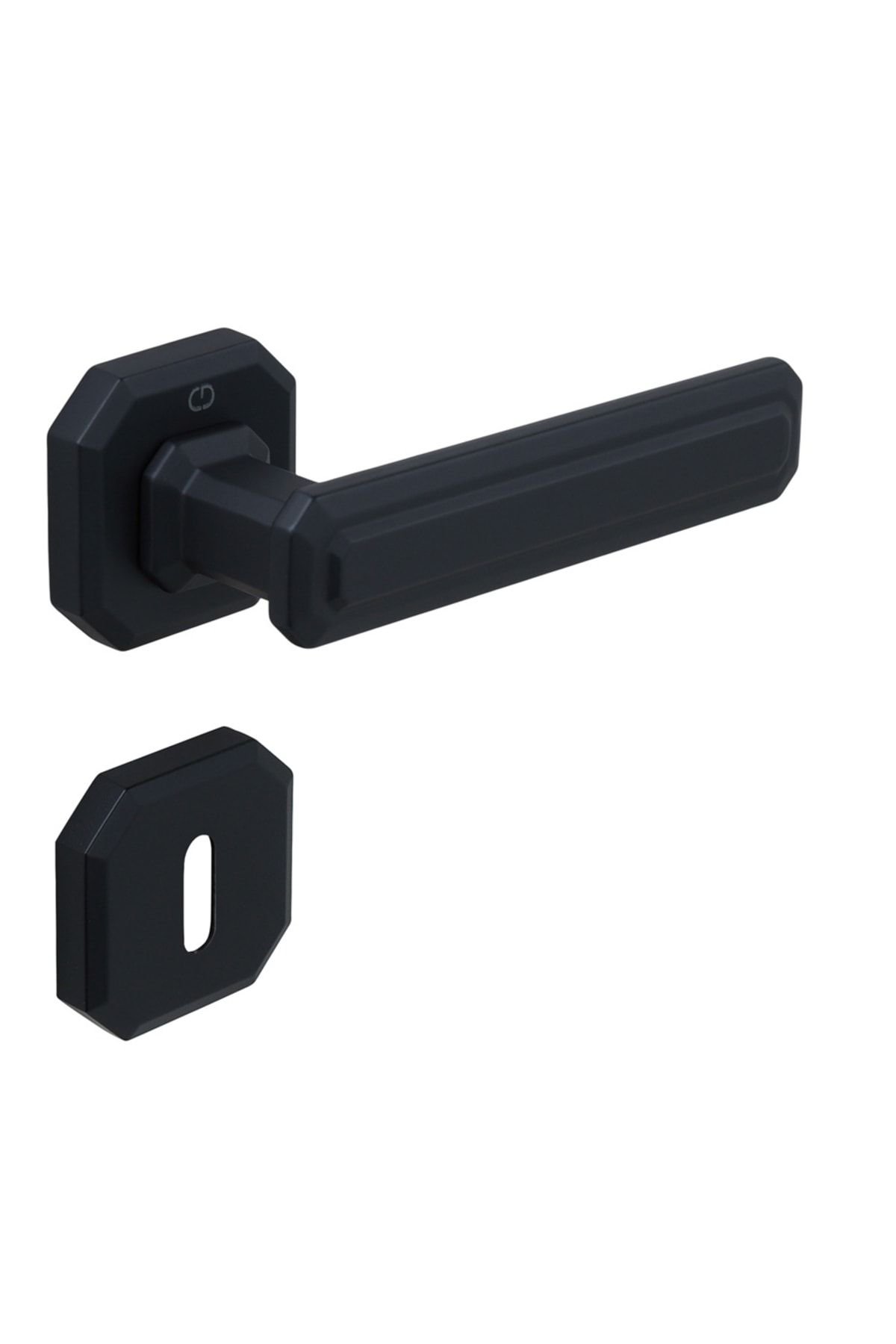 Çebi A5101 KING Kapı Kolu Siyah ODA -WC Rozetli