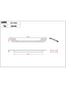 Çebi Kulp A1211 MP30 Antik Sarı 224MM (22,4CM) Kulp