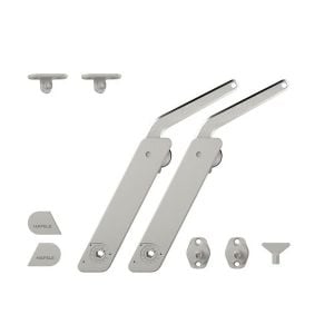 Hafele Free Flap H 1.5 Çift Makas Seti C Gri/Nikel