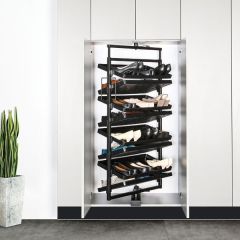 Hafele Ayakkabılık 8 Katlı Magic III 1360-1560mm Mat Beyaz