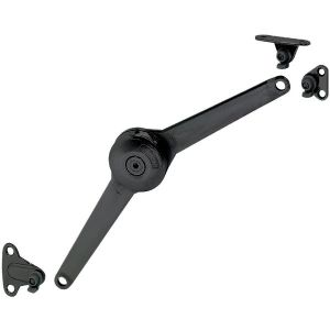 Hafele Duo Forte Alüminyum Çerçeve İçin Makas 28mm, Siyah Renk