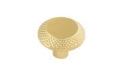 Çebi Kulp A4102 (Çap 3CM) Mat Altın Mobilya Kulpu