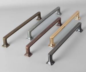 Dolap Kulp Manço 128MM-160MM Mat Altın Mobilya Ve Dolap Kulpu