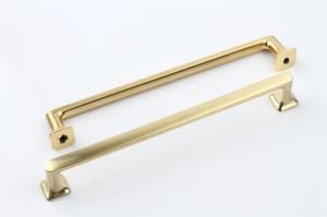 Dolap Kulp Manço 128MM-160MM Mat Altın Mobilya Ve Dolap Kulpu