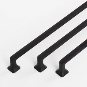 Dolap Kulp Manço 128MM-160MM Siyah Mobilya Ve Dolap Kulpu