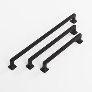 Dolap Kulp Manço 128MM-160MM Siyah Mobilya Ve Dolap Kulpu