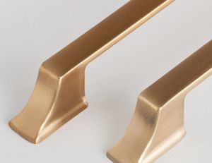Dolap Kulp Mostar 128MM-160MM Mat Altın Mobilya Ve Dolap Kulpu