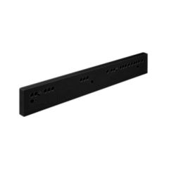 Hafele Elite Mesafe Plaka Seti Sol 25mm Siyah Renk