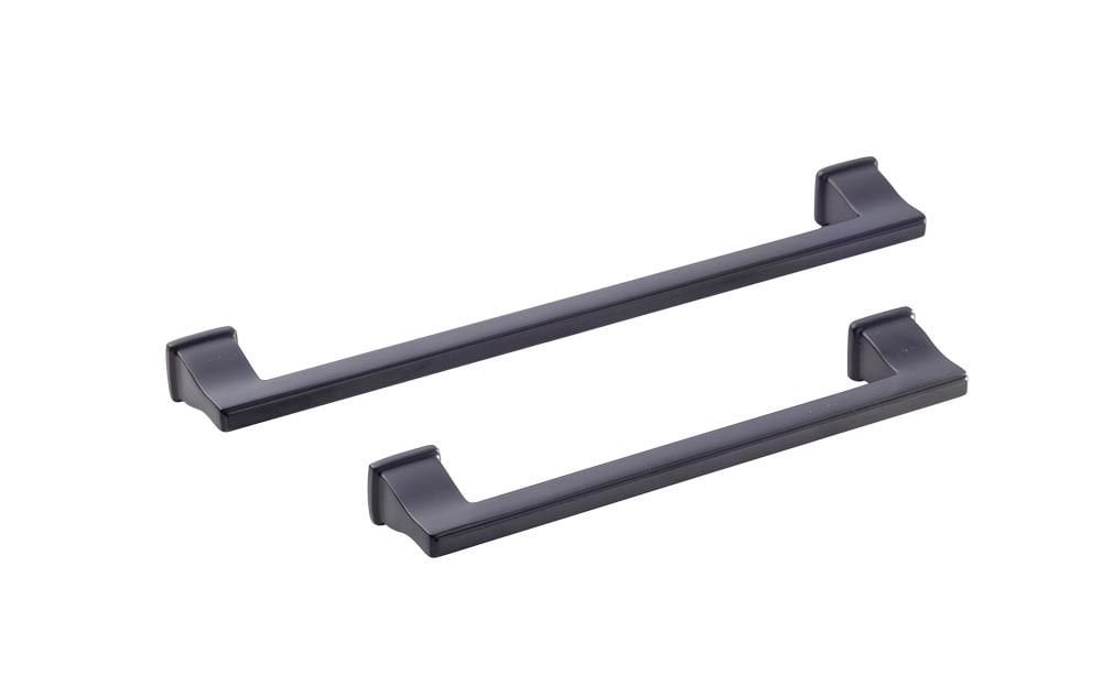 Dolap Kulpu Doğanlar Kulp Techno Mobilya Kulpu Mat Siyah 160-224-320 MM Ve Düğme