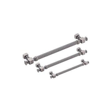 Dolap Kulpu Doğanlar Kulp AL344 Mobilya Kulpu Antik Gümüş 128-192-320-608 MM