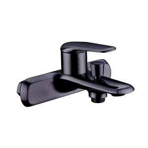 Hafele Banyo Bataryası Zegna Duvara Monte Mat Siyah