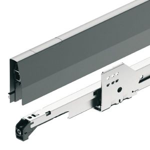 Hafele İç Çekmece Seti 60'lık Modül İçin Bordürsüz 45'lik Vidalı Gri